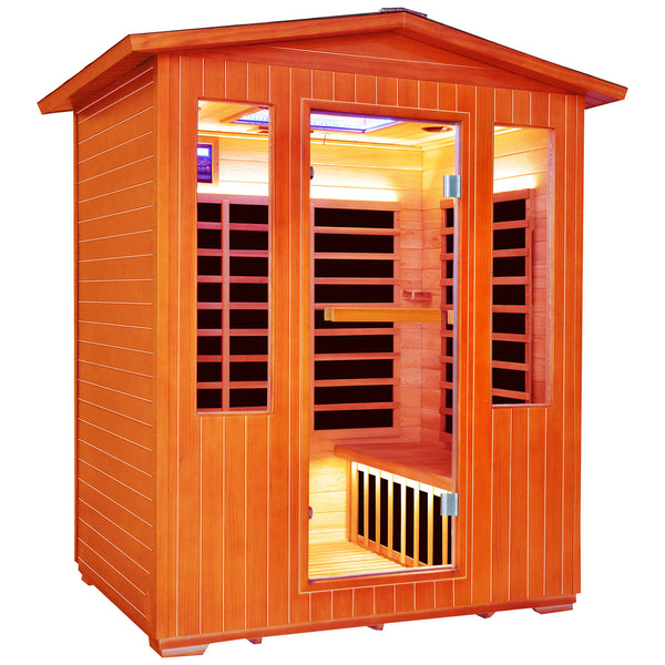 Hosauna HY7 Outdoor 4-Person Far Infrared Sauna
